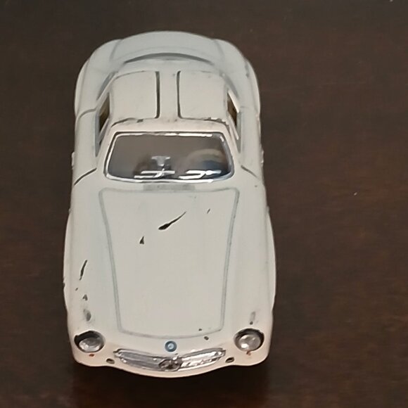 1964 MERCEDES-BENZ 300SL Scale 1/36 Cream PULL N GO KINSMART - Picture 6 of 8